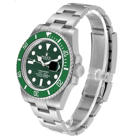 rolex hulk grünes zifferblatt|Rolex Submariner Date HULK Full Set 2014 Green on Card and..